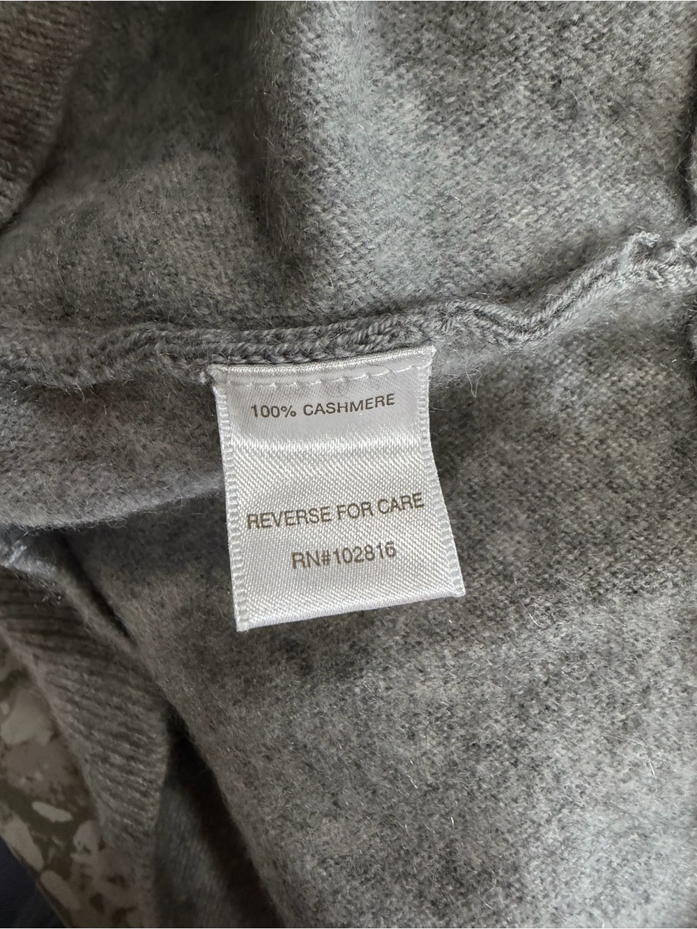 Garnet Hill Essential Cashmere V-Neck Sweater - Picture 12 of 13